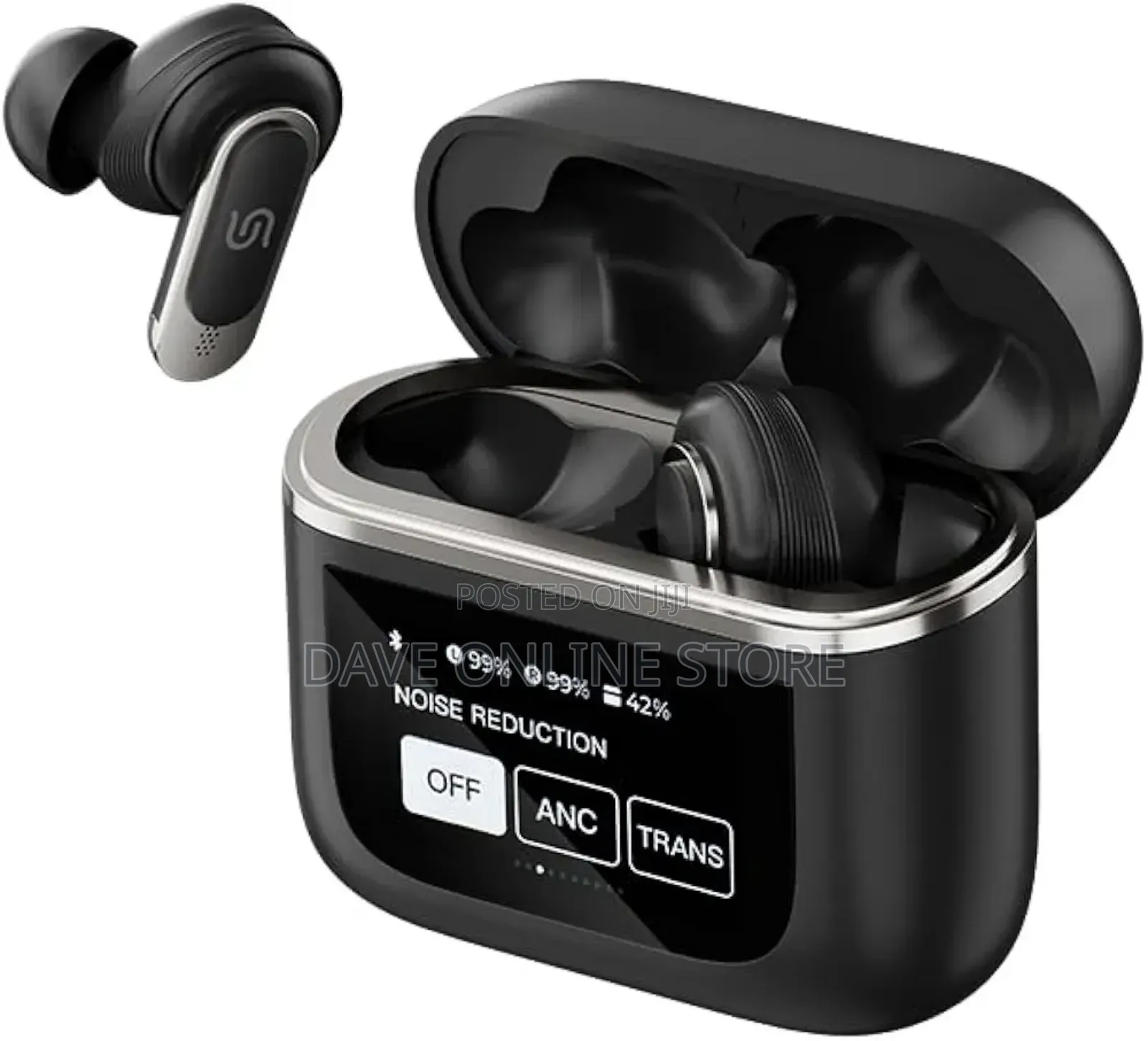 Porodo Soundtec Guide Anc TWS Earbuds With Touch - Black