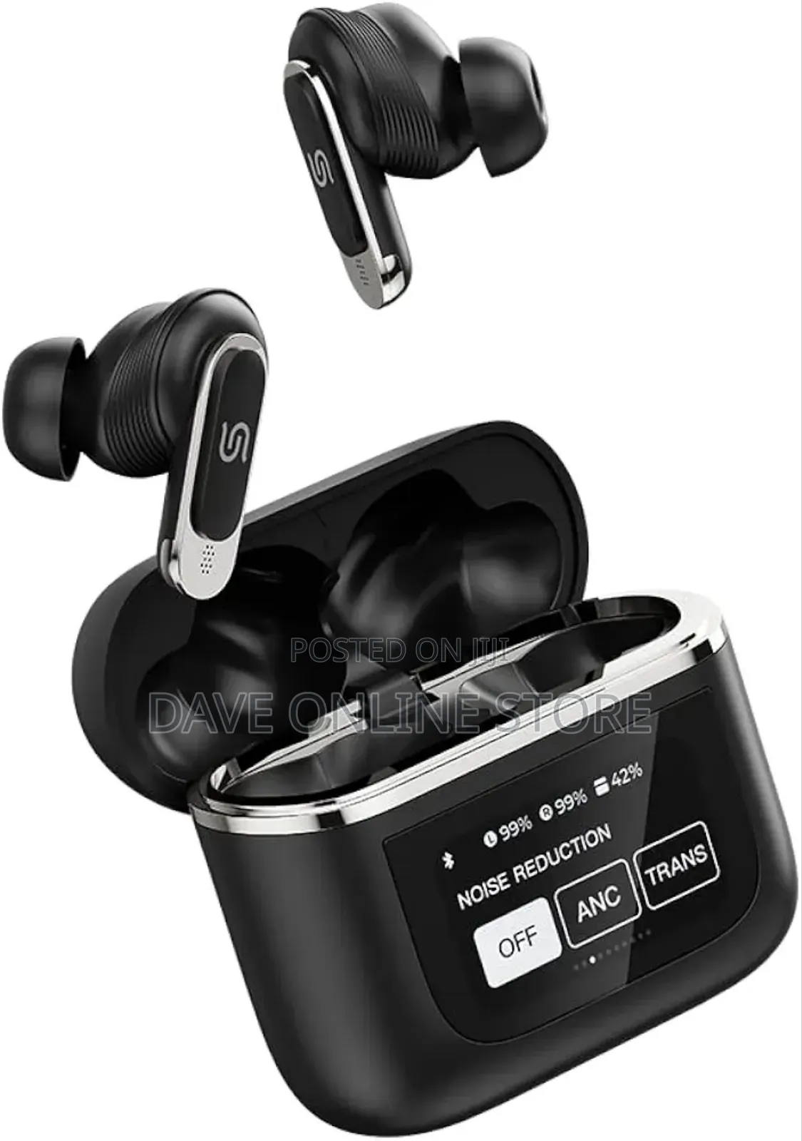 Porodo Soundtec Guide Anc TWS Earbuds With Touch - Black