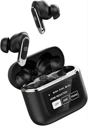 Porodo Soundtec Guide Anc TWS Earbuds With Touch - Black