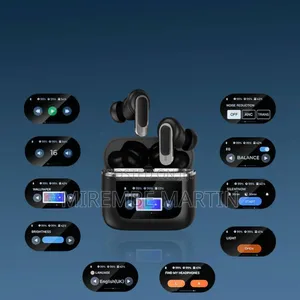 Porodo Soundtec Guide Earbuds With Anc Tws, Touch Screen,