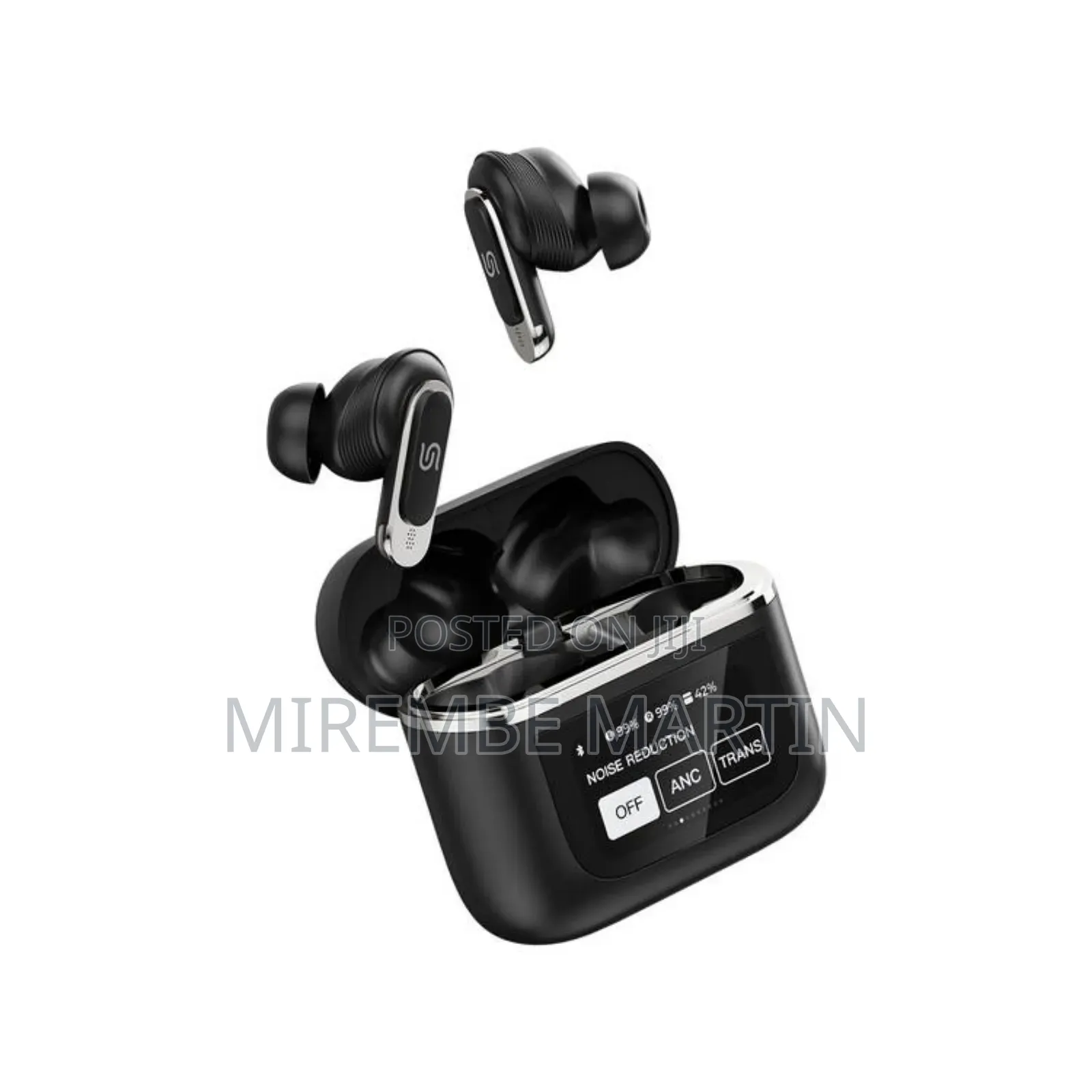 Porodo Soundtec Guide Earbuds With Anc Tws, Touch Screen,