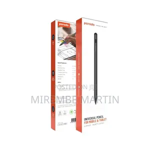 Porodo Universal Smart Pencil With Touch Switch ._Black