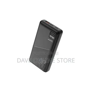 Porodo Blue 20000mah Powerbank Type-C Usb a _Black