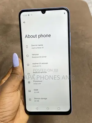 Realme Note 50 64 GB Blue