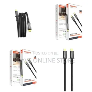 Porodo 40gbps Usb4 Thunderbolt Cable 6ft/1.8m