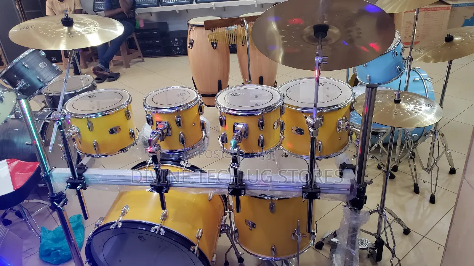 Professional Drum Set, Acoustic Drum Set,