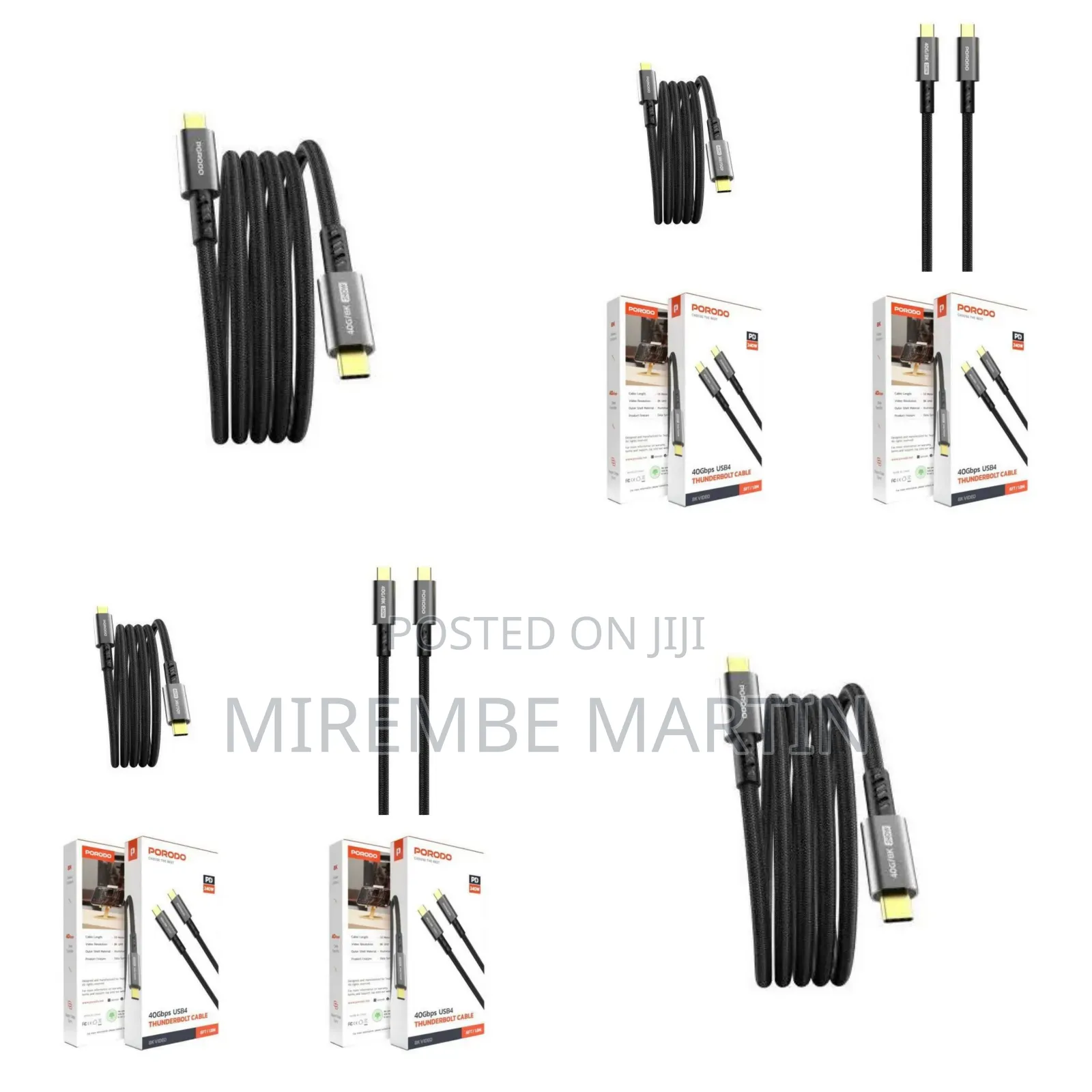 Type-C Super Fast Charging Cable 240w 40gbps 60hz