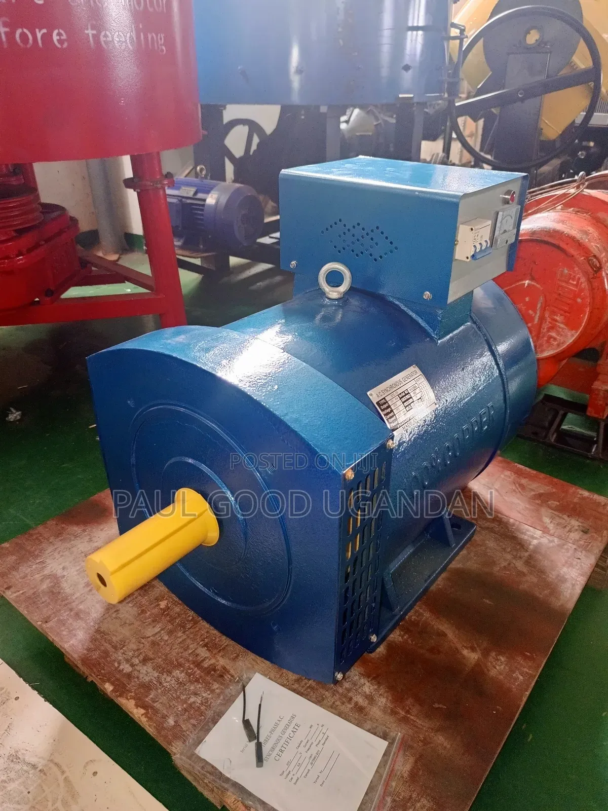 Alternator (30kw, 38kva)