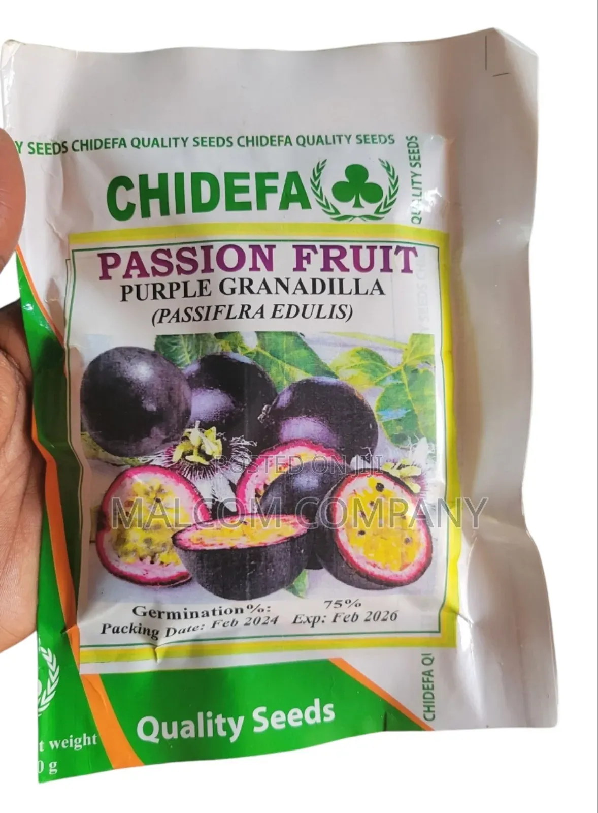Passion Fruit Purple Granadilla 50g.