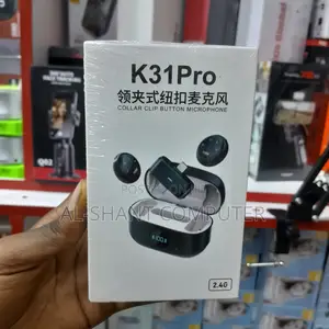 K31pro Collar Clip Button Microphone/Wireless Microphone