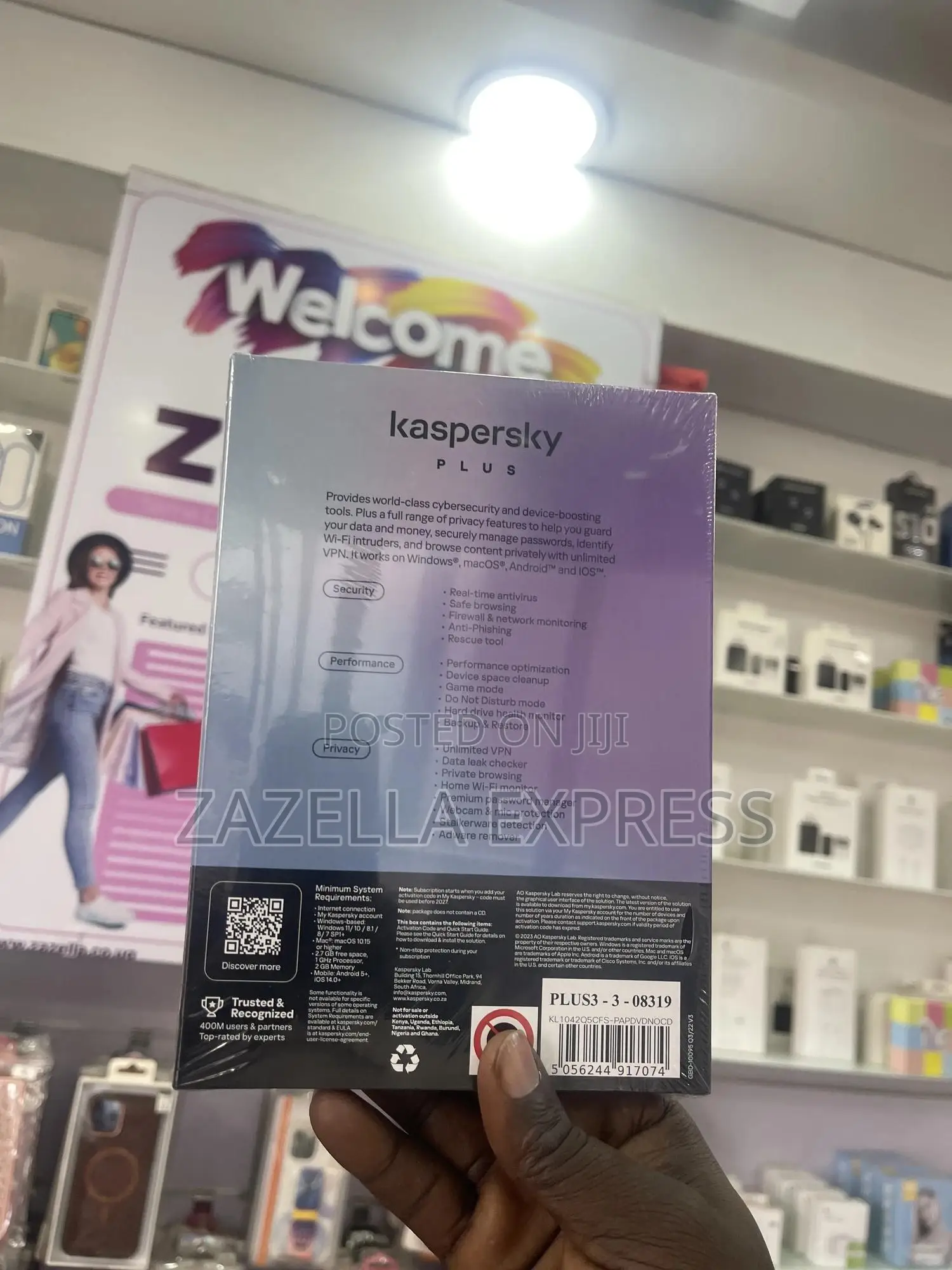 Kaspersky Anti-virus 2021-3user