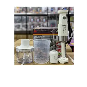 Hoffman's Electric Hand Blender Set.