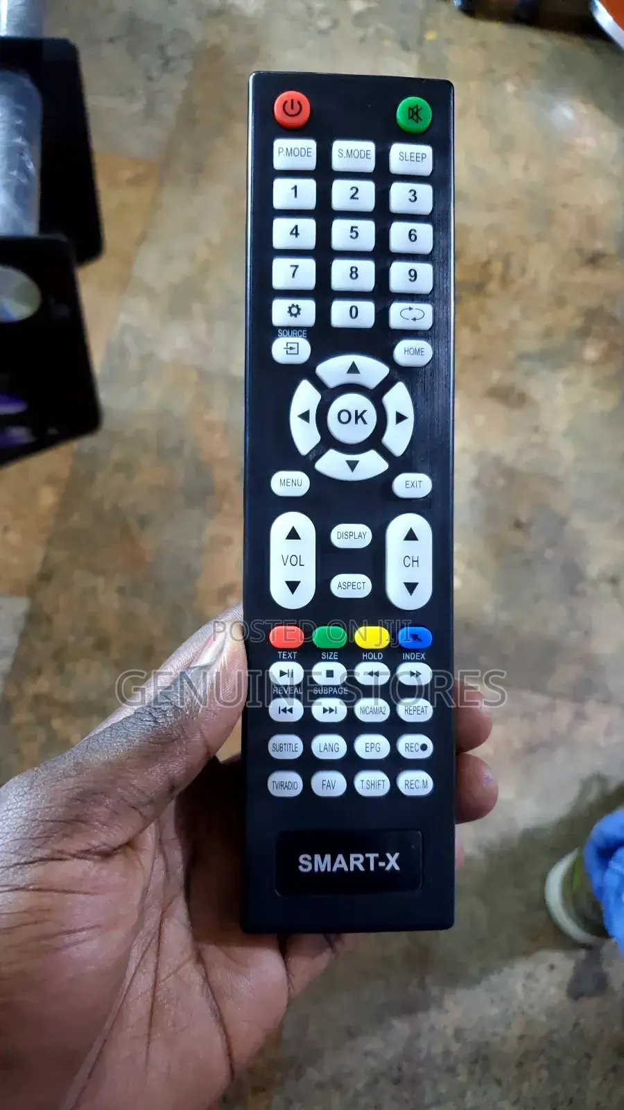 Smart-X Remote Control for a Smart Tv.