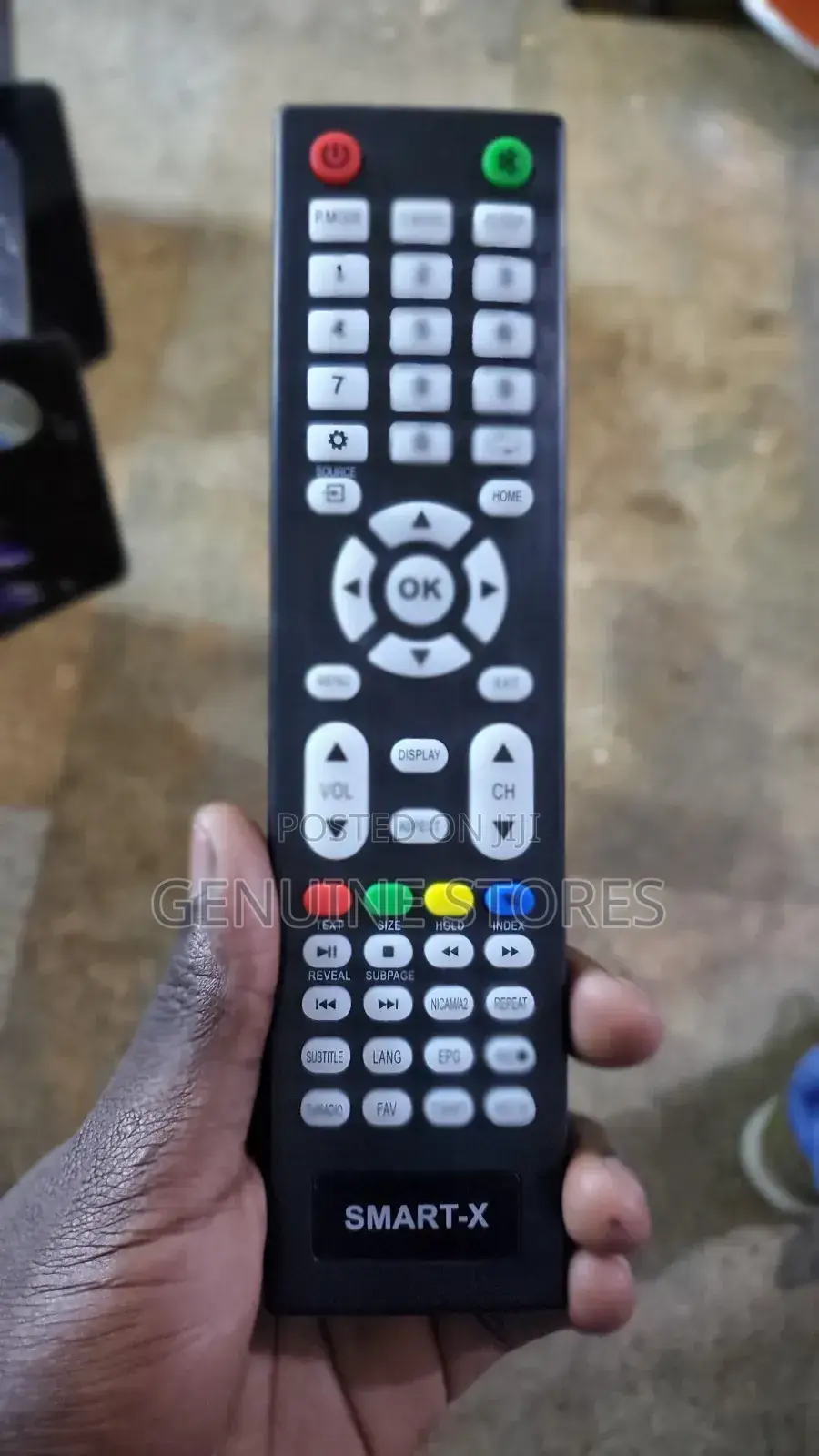 Smart-X Remote Control for a Smart Tv.