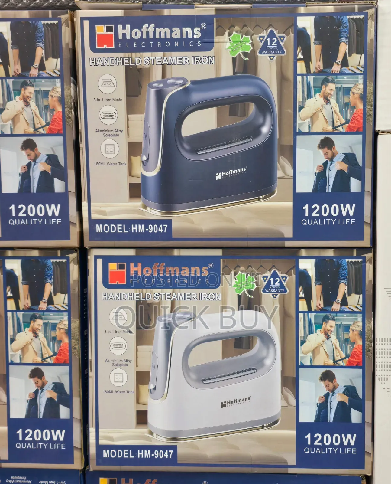 1200w Hoffmans Steam Iron
