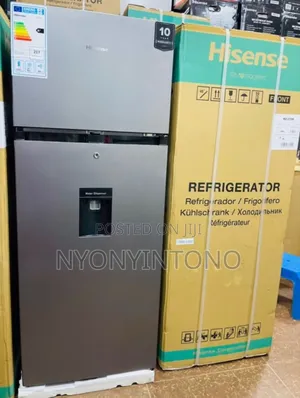 Hisense 270liters Double Door Fridge With Water Dispenser