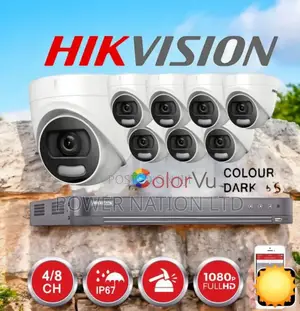 8 Channel CCTV Camera Full Kit Boom Booster