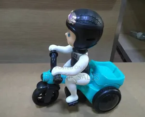 Fun Me Electric Tricycle Boy Electronic Toy Light ,Music