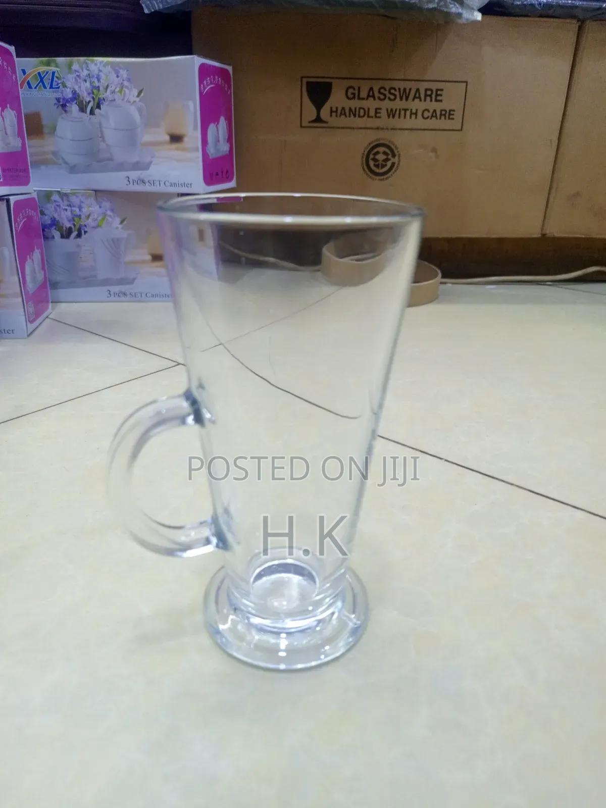 12pcs Glass Mug.