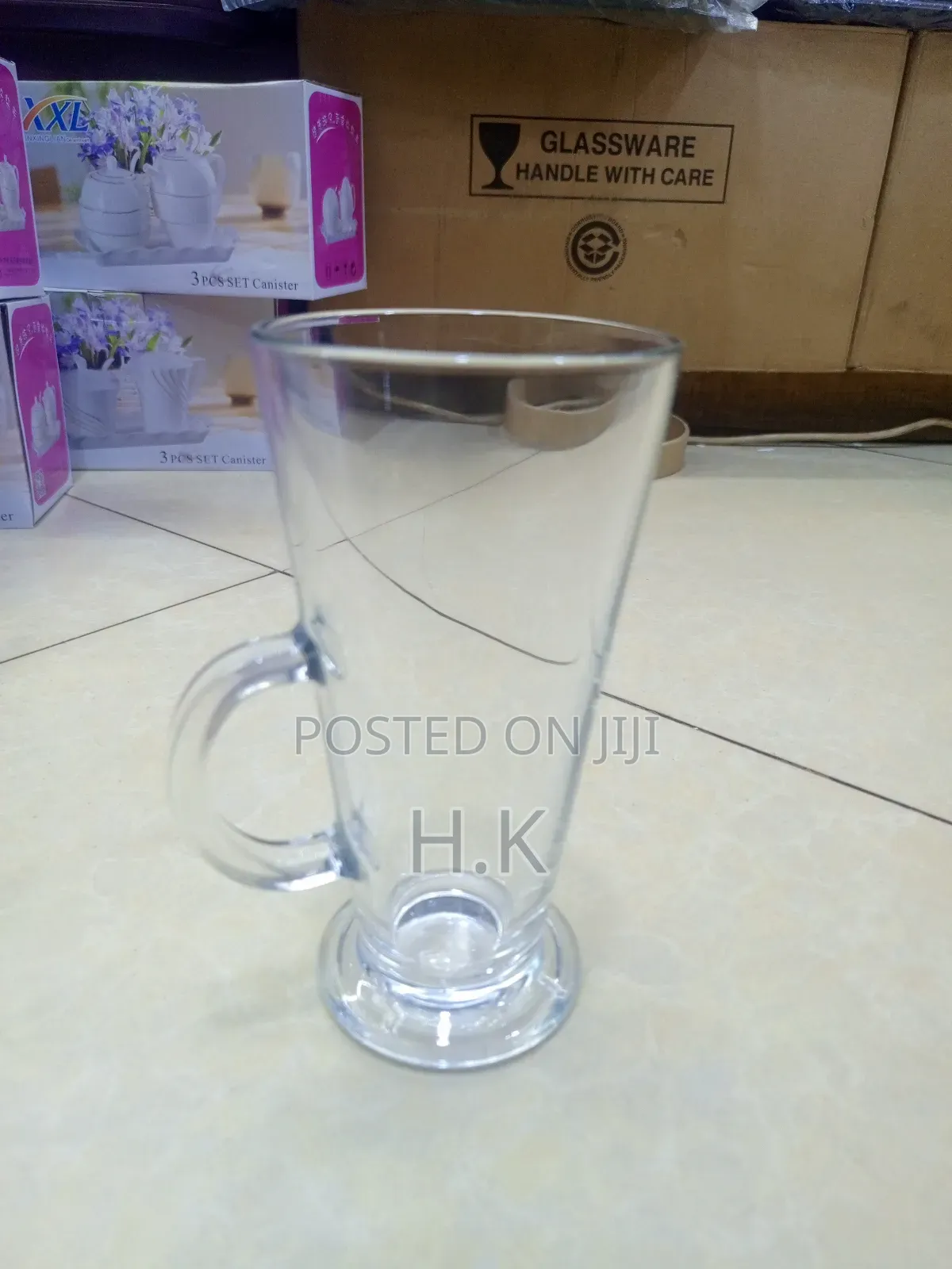 12pcs Glass Mug.