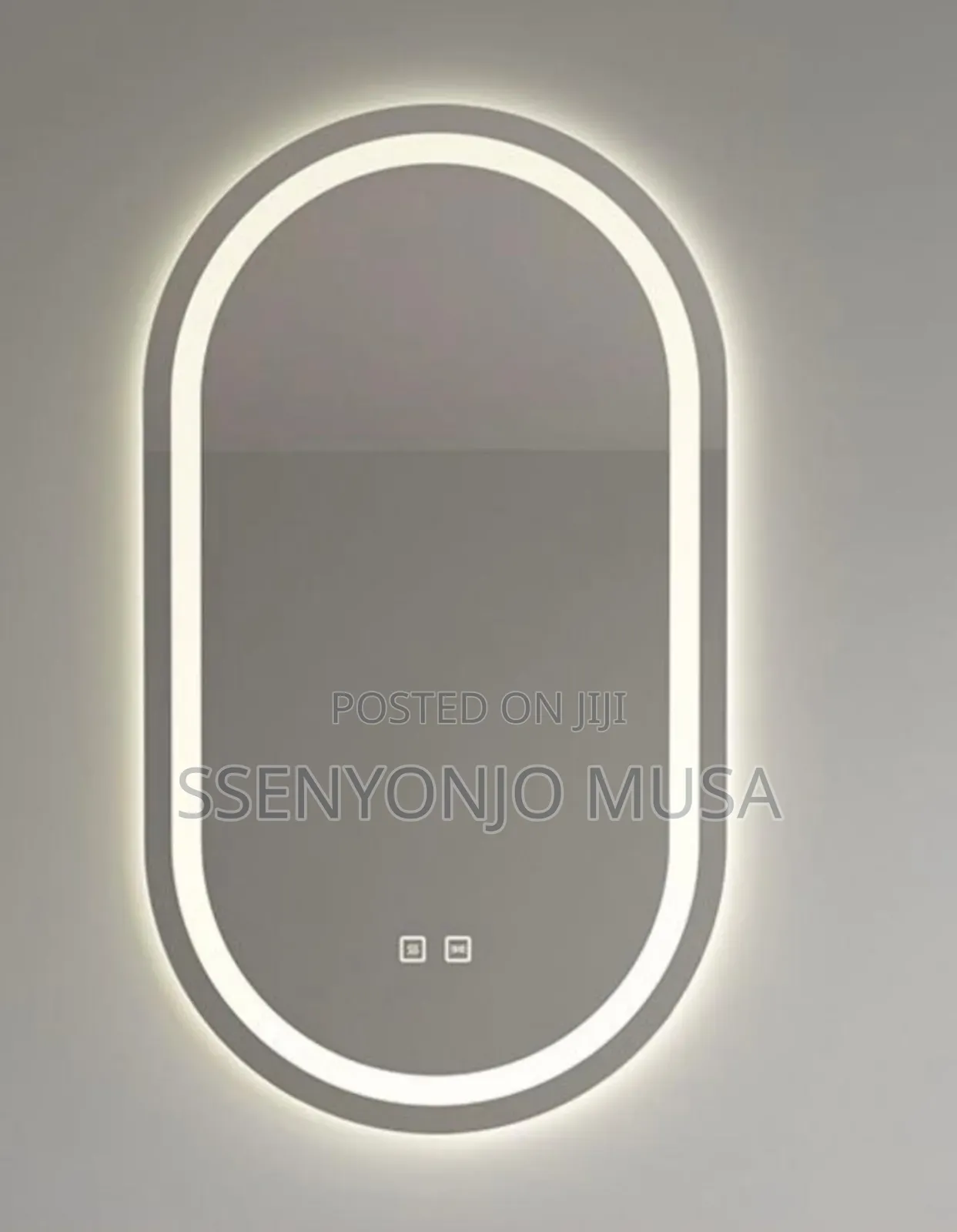 50x80/90cm Led Bathroom Mirror-Modern, Wall Mounted, 3-Color