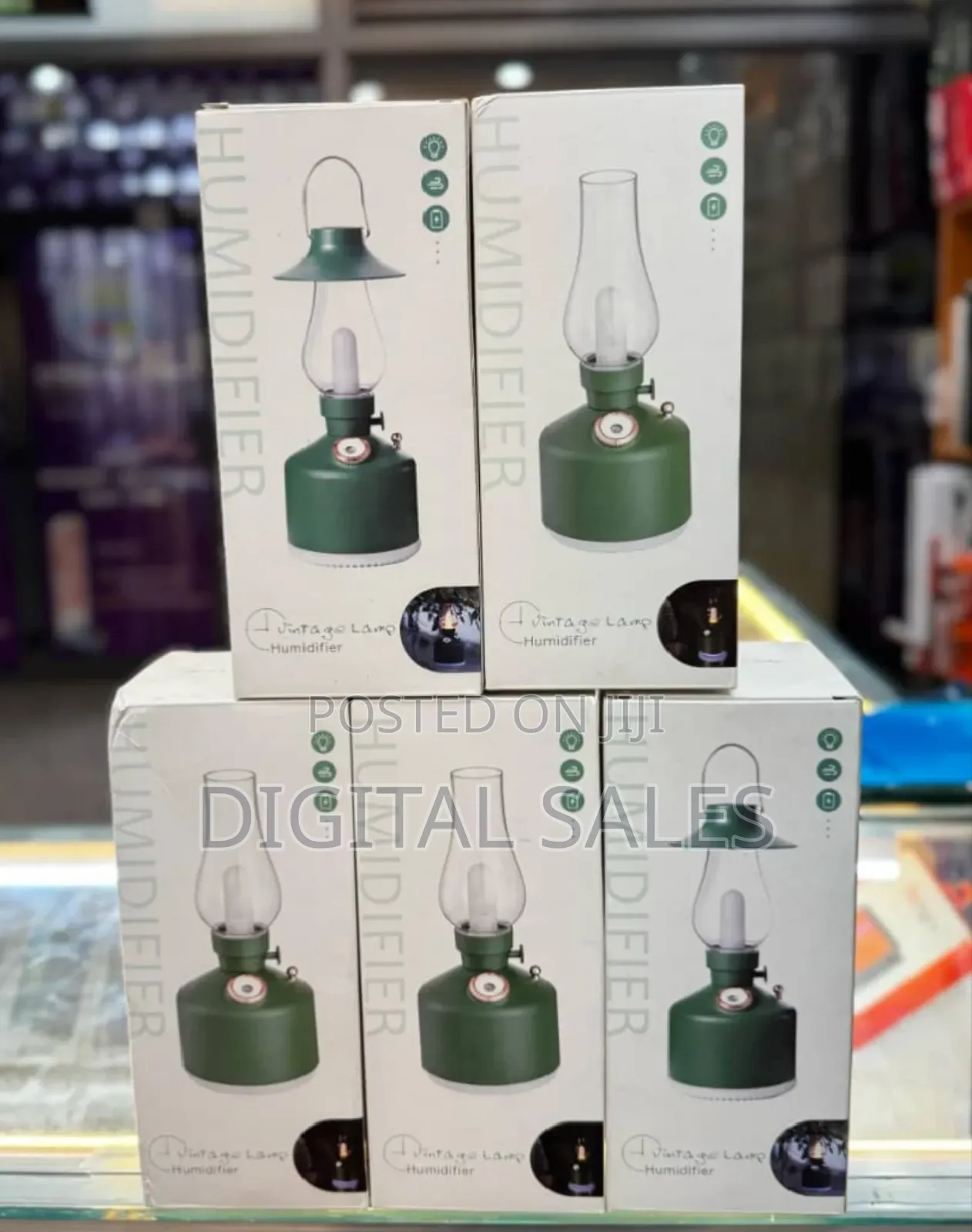 Unique Stylish Aromatherapy Humidifier Vintage Lamp