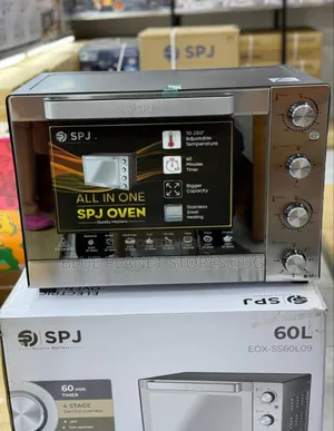 SPJ 60litres Electric Ovens \\ 1900w \\ Eox-Ss60l09