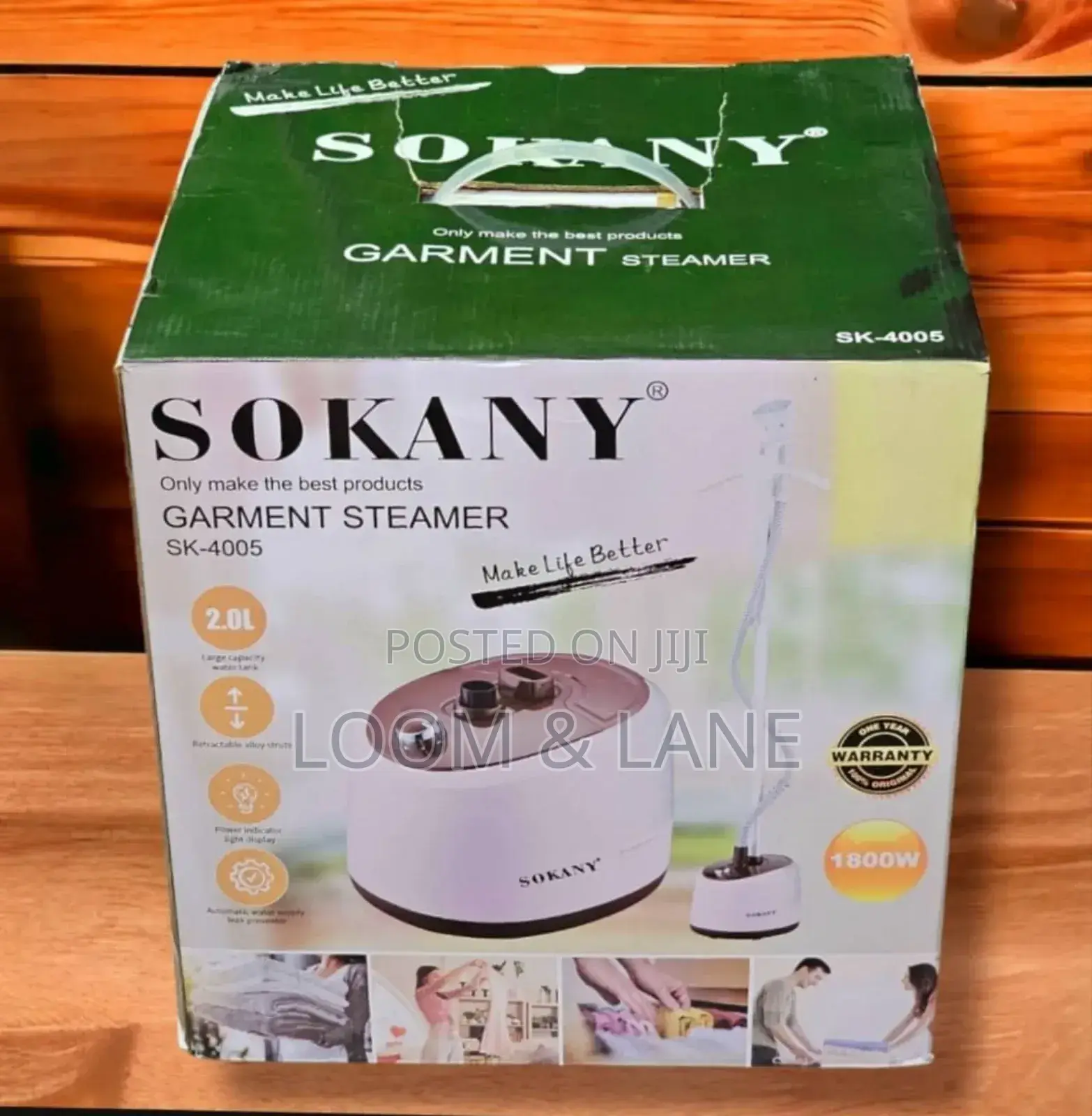 Sokany 2.0litres Heavy Duty Garment Steamer