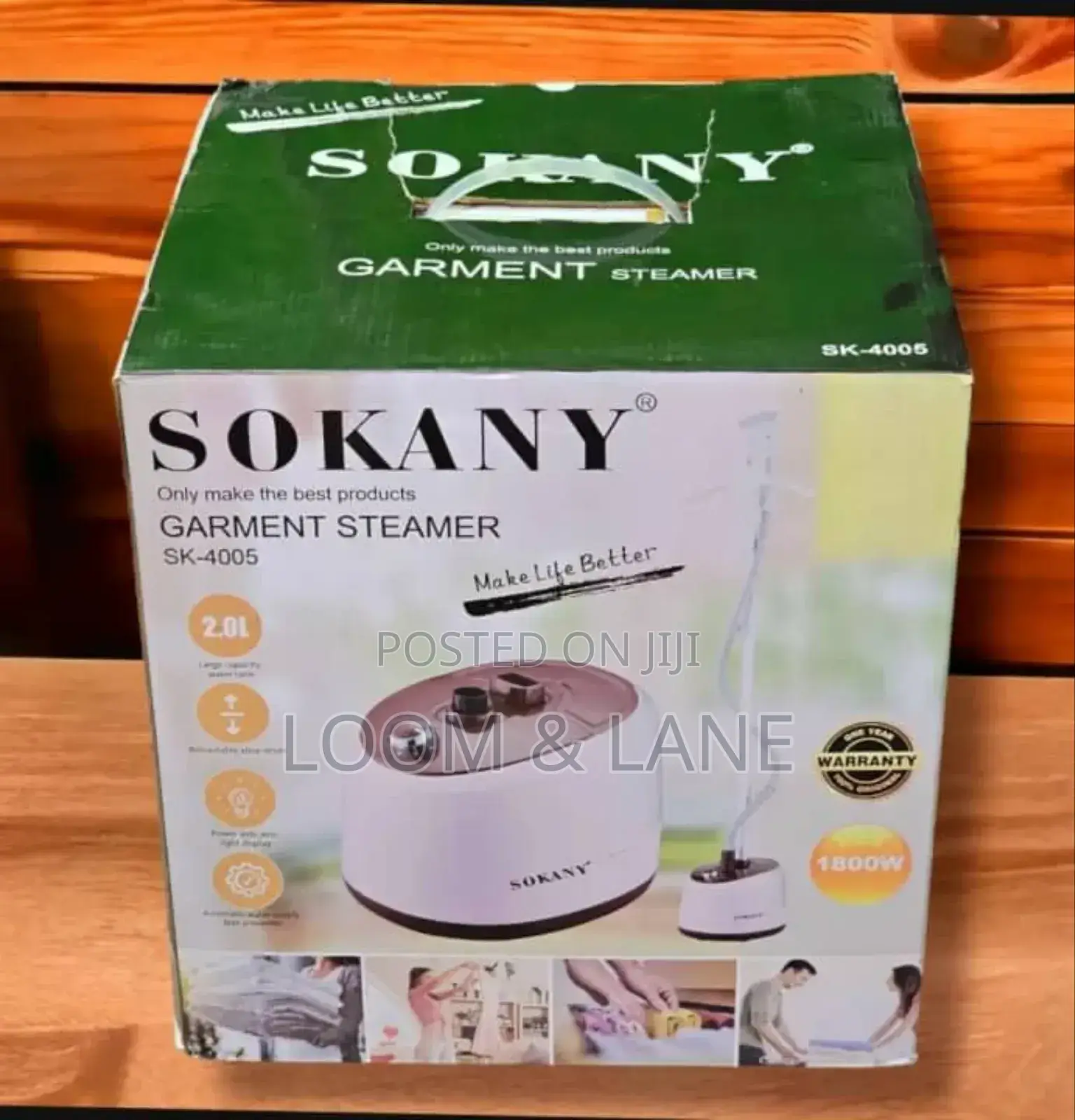 Sokany 2.0litres Heavy Duty Garment Steamer