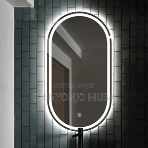 50x80/90cm Led Bathroom Mirror-Modern, Wall Mounted, 3-Color