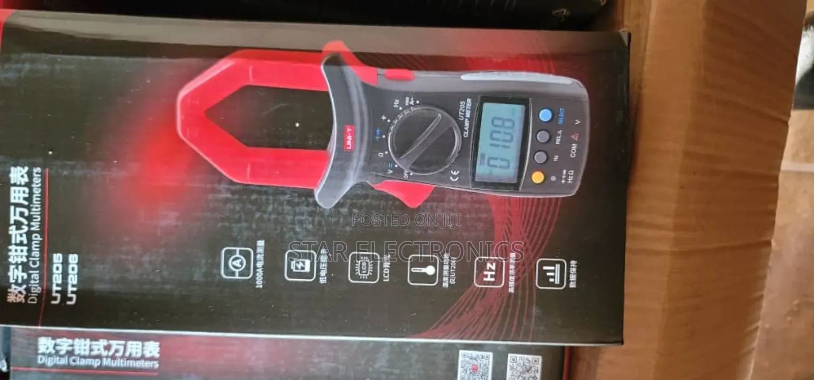 Digital Clamp Meter Ut205 Uni-T