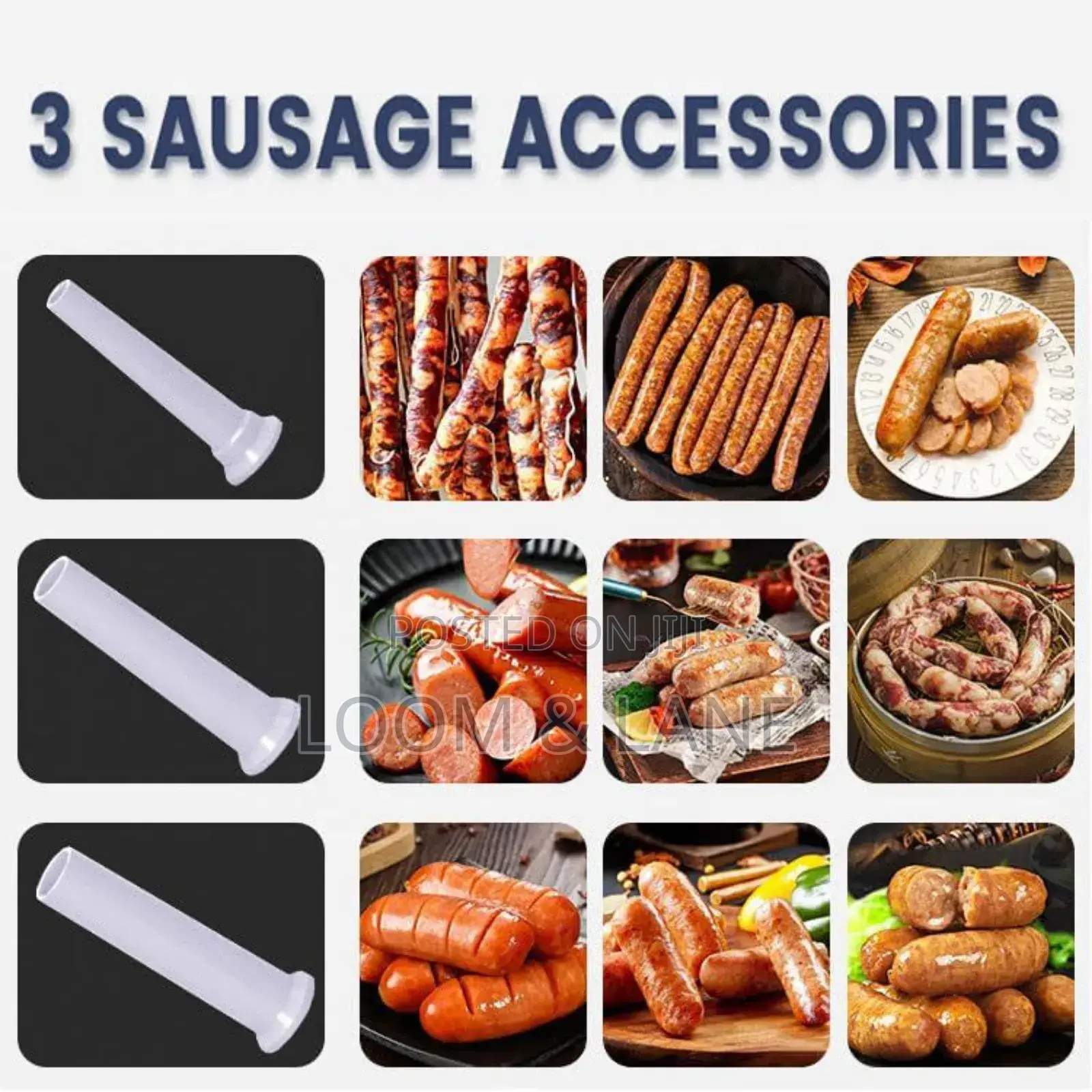DSP 3in1 Meat Grinder - Sausage Maker 2000 W