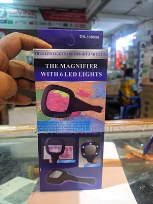Magnifier With Uv Light Currency Detector