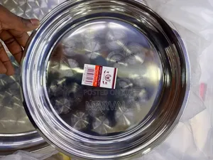 6pcs of 30 Inch Round Stainless Steel Serving Tray