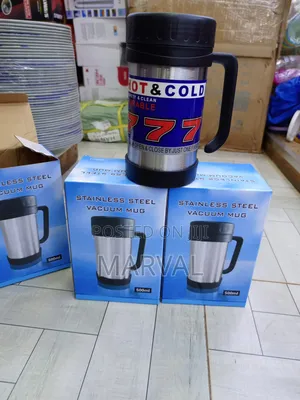 500mls Stainless Steel Vacuum Travel Mug (777)