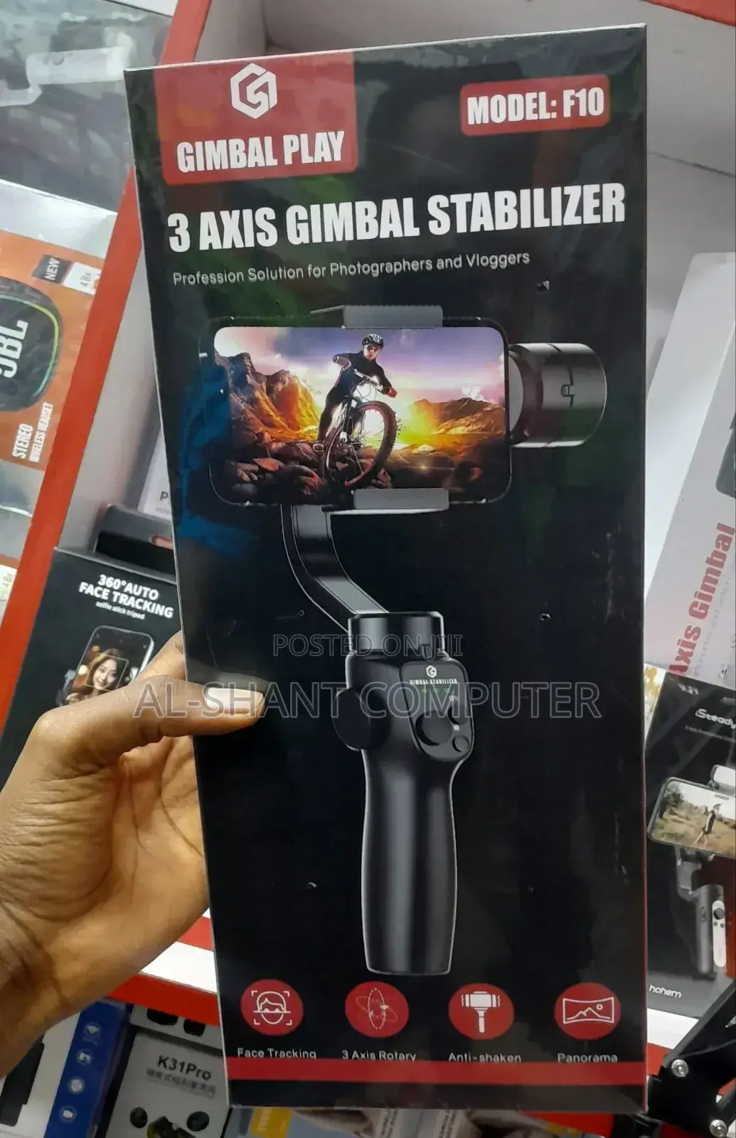Gimbal Play/3 Axis Gimbal Stabilizer/Phone Holders