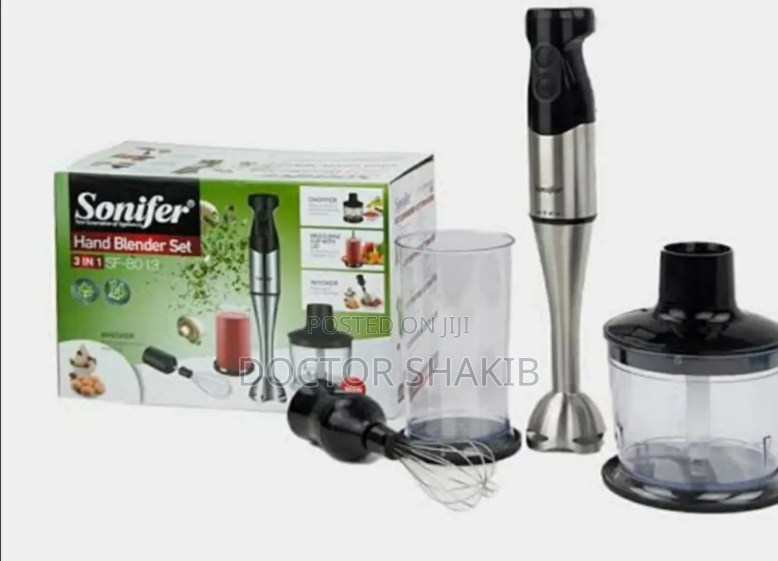 Sonifer 3 in 1 Hand Blender Sf-8013