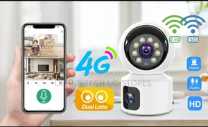 4g Sim Card Dual Lens Camera, 4g Wireless PTZ Camera
