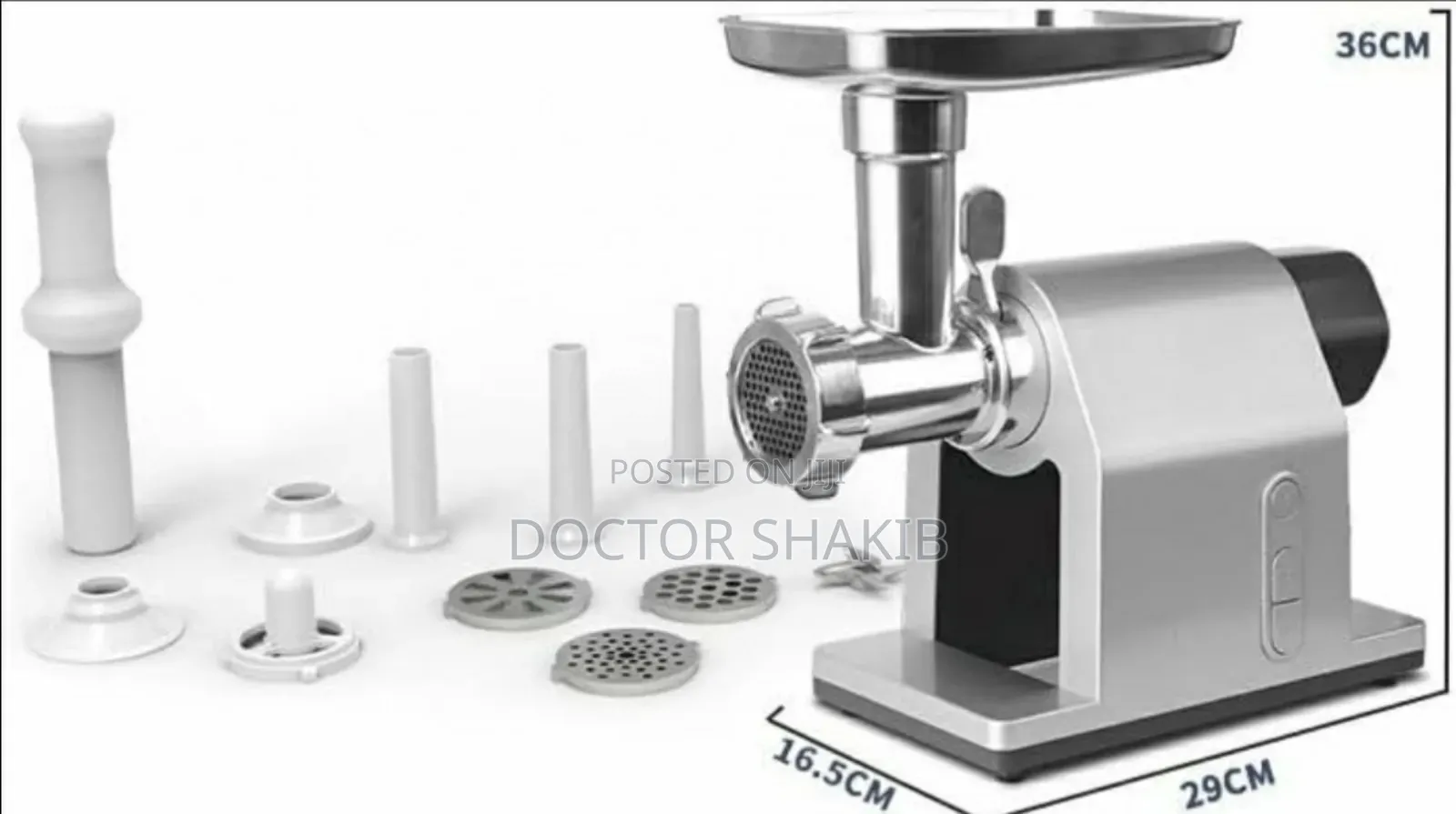 New DSP 4 in 1 Meat Grinder - Sausage Maker 2000w