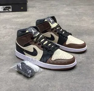 Original Nike Air Jordan 1 Mid Se “Paris” Ymca Sneakers