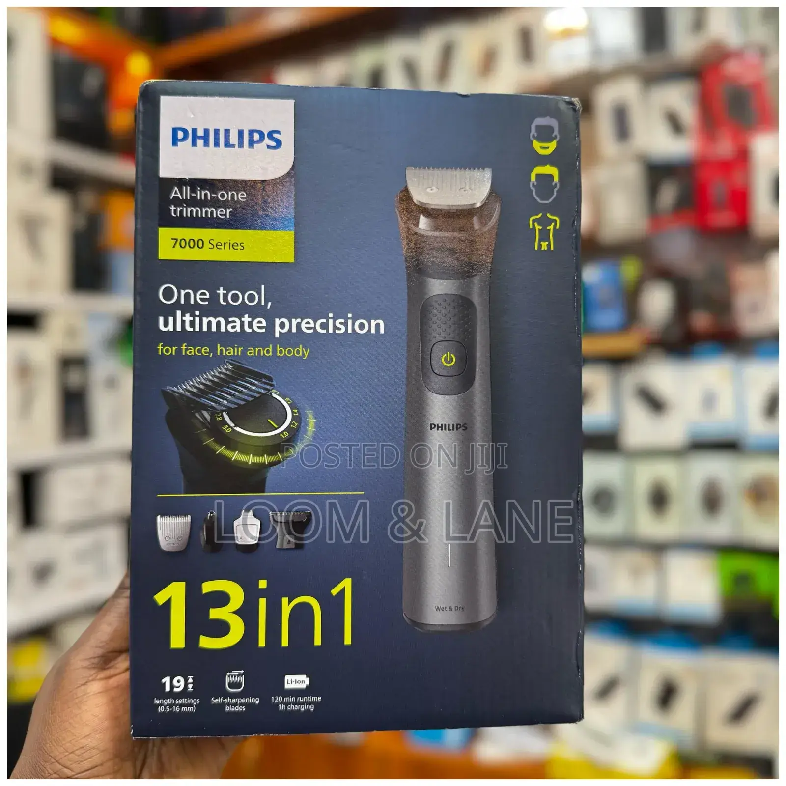 13-in-1 Multi Groom, Beard Trimmer and Hair Clipper -New
