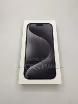 New Apple iPhone 15 Pro 128 GB Black