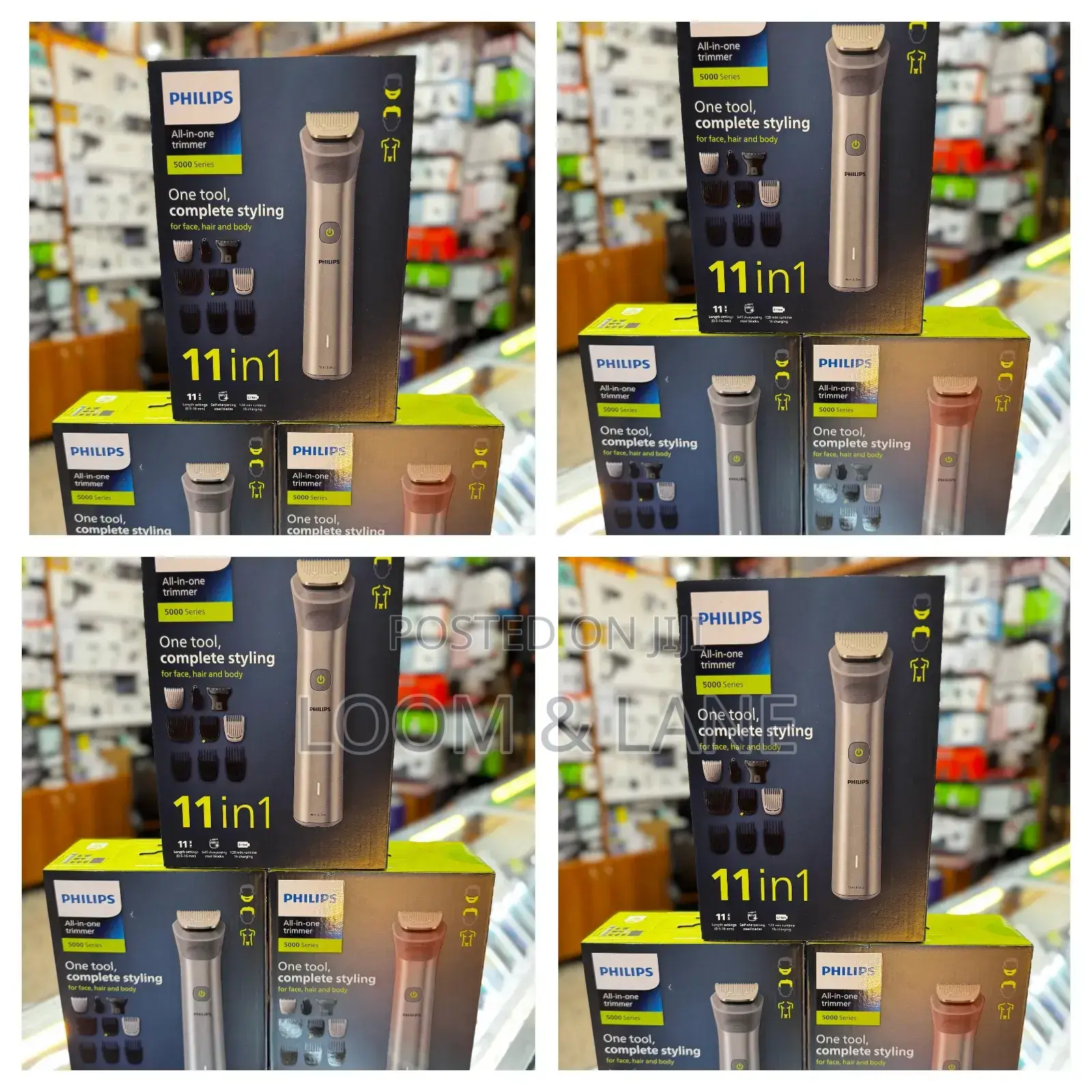 Philips 11-in-1 All-in-One Trimmer,Series 5000 Grooming Kit