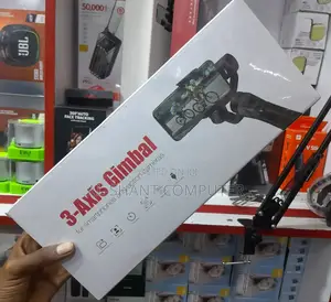 3-Axis Gimbal Smartphone and Action Camera Stabilizer