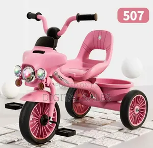 Kids Tricycle With Eva Wheel -Pink