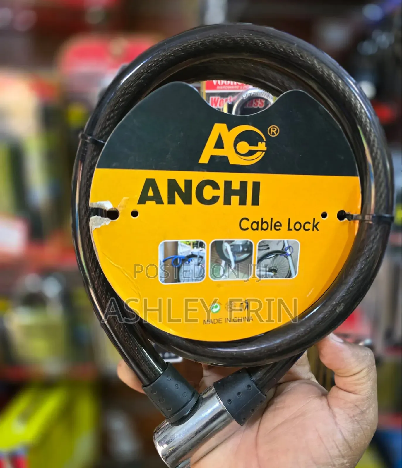 Anchi Heavy Duty Thick Cable Lock