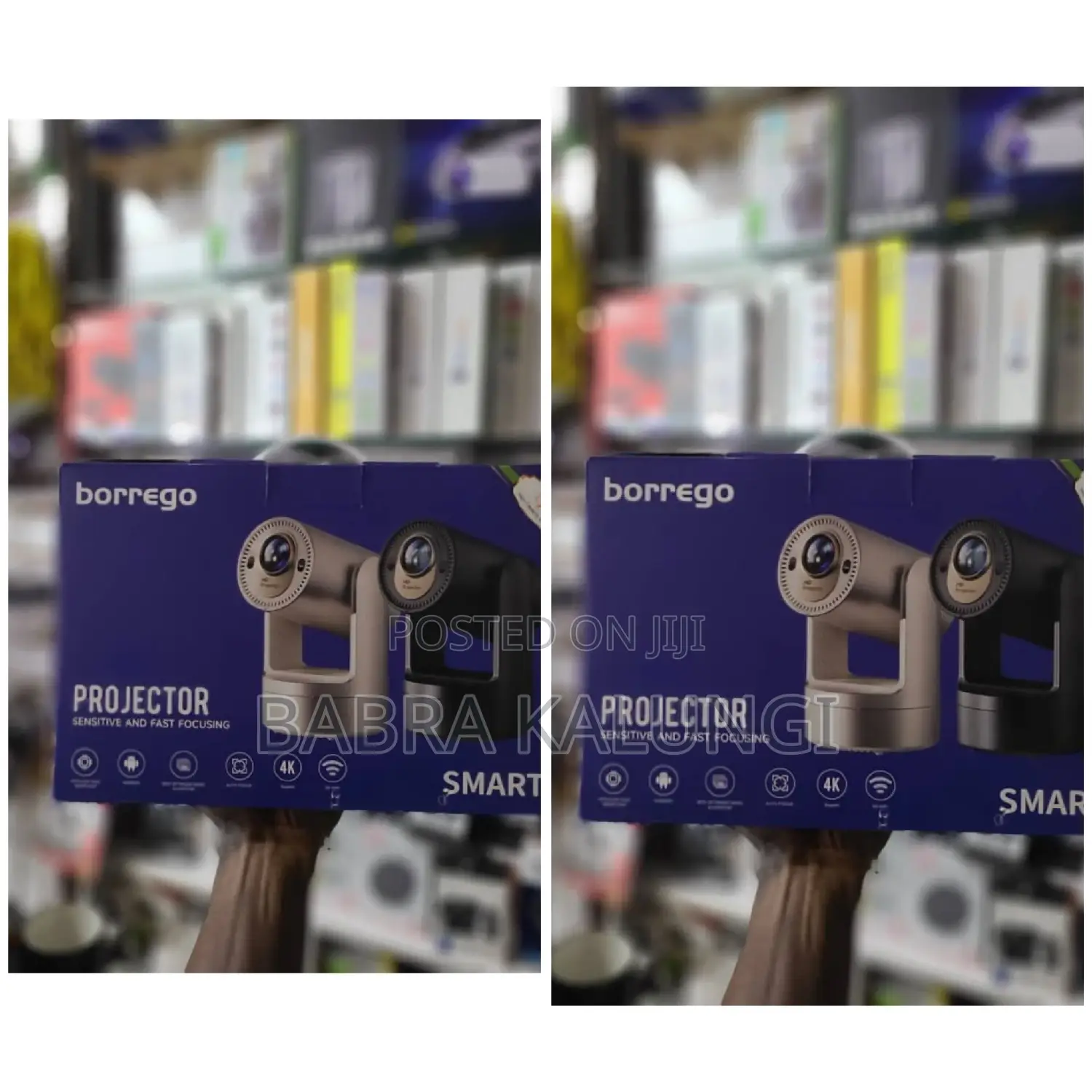 Smart 7 Borrego Rechargeable Projector