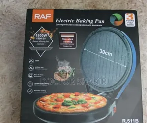 New Raf Electric Pan Pizza Bread Maker