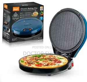 New Raf Electric Pan Pizza Bread Maker
