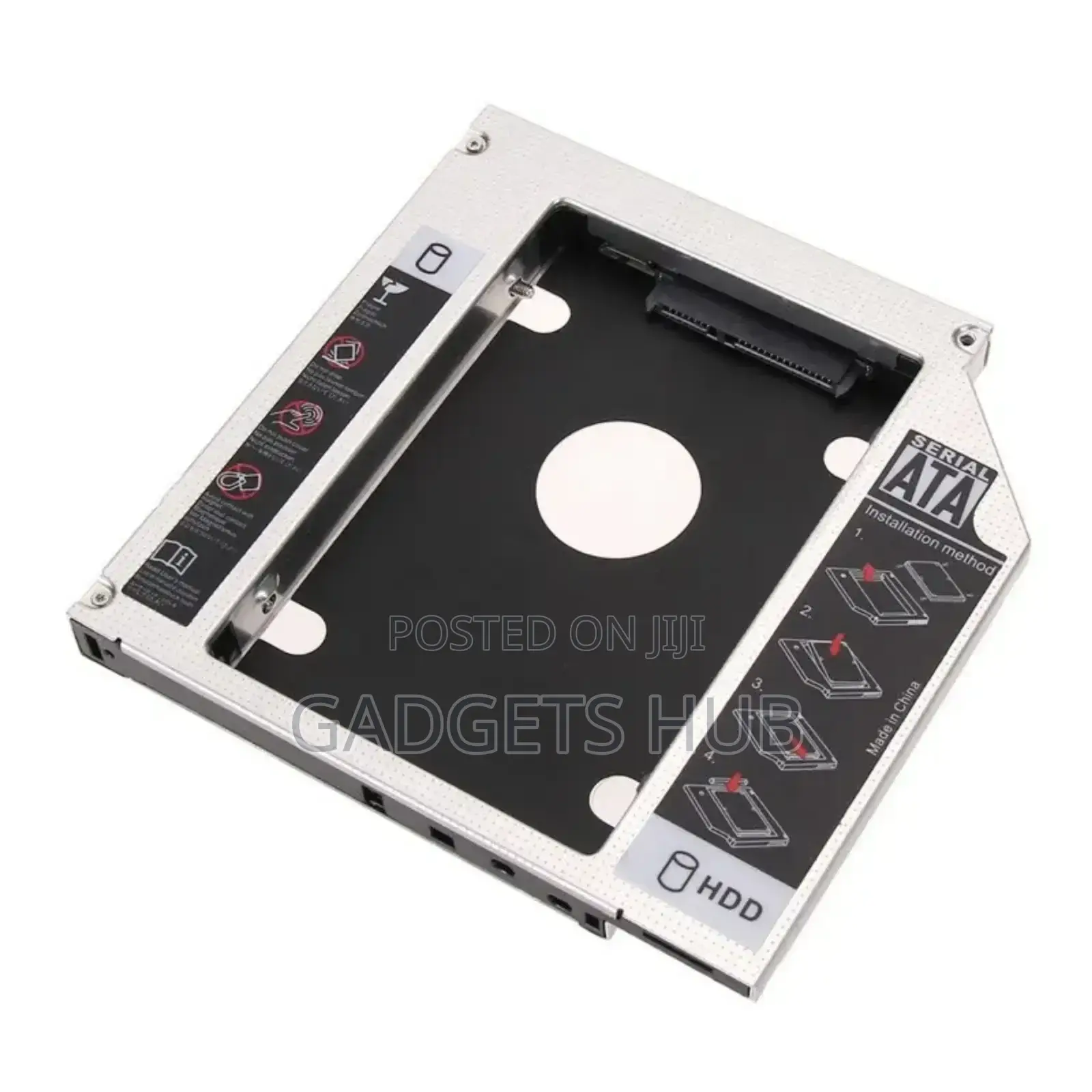 Compatible Aluminum Laptop Case
Optical Bay Second HDD
